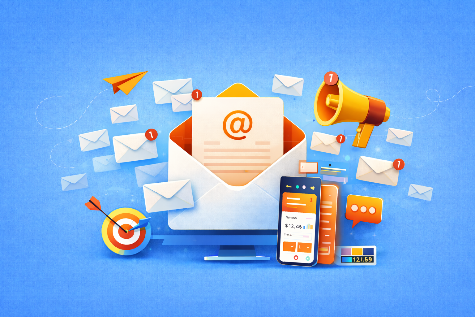 Bulk email marketing campaigns