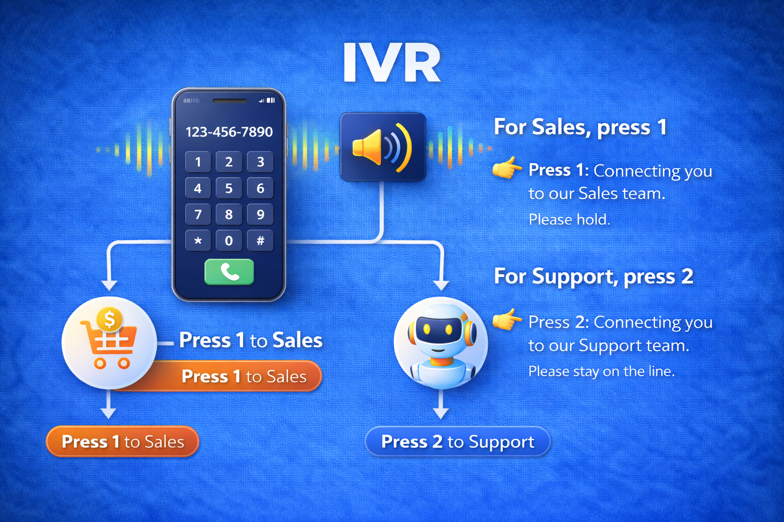 IVR call automation system