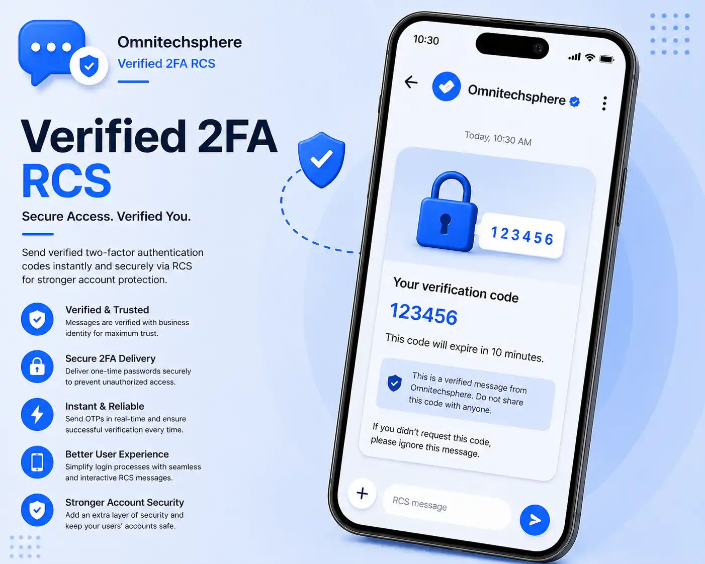 Verified 2FA RCS